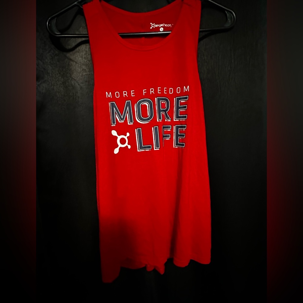 Orange theory tank